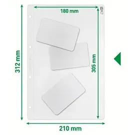Leitz Gleitverschlussbeutel DIN A4 Transparent 5 St.