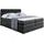 altdecor Boxspringbett BOXI8 KING 200 x 200 cm H3/H4 Schwarz