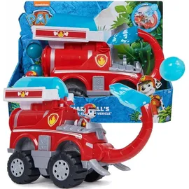 Spin Master PAW Patrol Jungle Pups - Großes Elefanten-Fahrzeug mit Wasser-Abwurf (Deluxe Fahrzeug) und Marshall Hero Pups Figur, Spielzeug für Kinder ab 3 Jahren