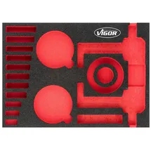 VIGOR Weichschaum-Einlage, leer V4906-L