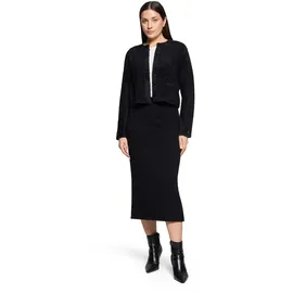 Betty Barclay Strick-Cardigan mit aufgesetzten Taschen Schwarz 38