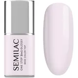Semilac UV-Nagellack 3in1 One Step Glossy S253 natural pink 7 ml