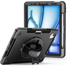 JT Berlin Tablet Hülle für iPad Air 11" (M3 2025, M2 2024), iPad Air 10,9" (5. Generation 2022, 4. Generation 2020) Schwarz