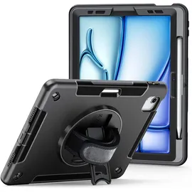 JT Berlin Tablet Hülle für iPad Air 11" (M3 2025, M2 2024), iPad Air 10,9" (5. Generation 2022, 4. Generation 2020) Schwarz