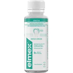 elmex Sensitive Zahnspülung Schutz vor empfindlichen Zähnen 100 ml
