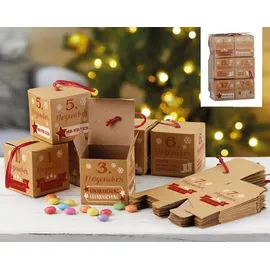 Cepewa DIY-Adventskalender Set 24 Boxen