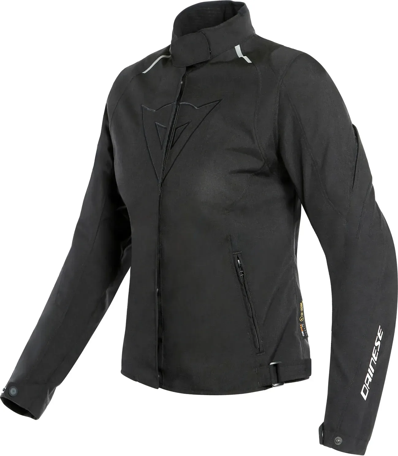 Dainese Laguna Seca 3, femmes de textile veste D-Dry - Noir/Noir/Noir - 38