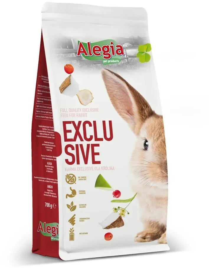 ALEGIA Exklusive Tiernahrung Kaninchen 700g (Rabatt für Stammkunden 3%)