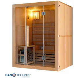 SANOTECHNIK RIGA inkl. 4,5 kW Ofen + int. Steuerung