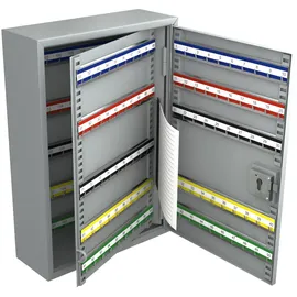 BASI Schlüsselkasten SS 100 PZ 2171-0199 Anzahl Haken 200 Grau (Metallgehäuse)