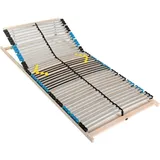 Lattenrost 90x200 Multi-verstellbarer Kopfteil, 42 Latten, 7 Zonen, Belastung ca. 150Kg