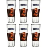 6 x Ramazzotti Likör-Gläser, Kräuterlikör, Longdrinks, Cocktails