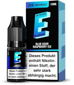 TVE E-Intense Blue Sour Raspberry Ice NicSalt Liquid 10ml / 20mg