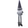 MARELIDA Wichtel Kantenhocker 45 cm grau/weiß