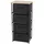 URBAN LIVING Schubladenschrank 39,2 x 29,7 x 89 cm braun