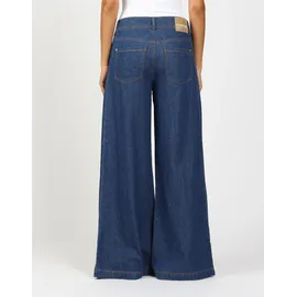 Gang Weite Jeans 94PAIGE WIDE mit eingesetztem Seitenstreifen blau 28