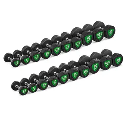 Polyurethan Kompakthanteln Set 2,5-25kg (in 2,5kg Schritten) - 275 kg - UpForm