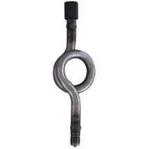 Riegler Wassersackrohr in Kreisform G 1/2 Stahl