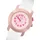 ICE-Watch - find White - Rosa Mädchenuhr mit Silikonarmband - 024914 (Small)
