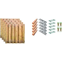 Tetzner & Jentzsch Bohlenzaun Seattle 2", 4 Elemente, 765x180cm