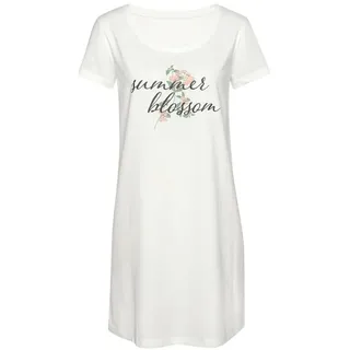 VIVANCE Sleepshirt unifarben ecru 44/46