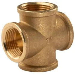 Messing Gewinde-Fitting Kreuzstück 1