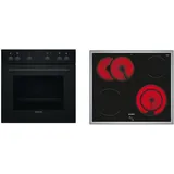 Siemens iQ300 HE010FBA1), + (EA64RGNA1E Kochgeräte-Set Keramik Elektrischer Ofen