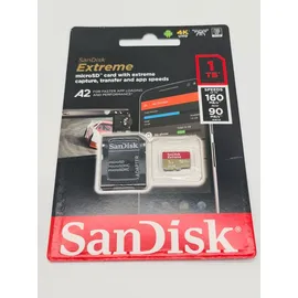 SanDisk Extreme microSDXC UHS-I U3 A2 + SD-Adapter 1 TB