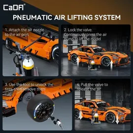 CaDA Bricks CaDA Mercedes AMG GT3 5466-tlg.