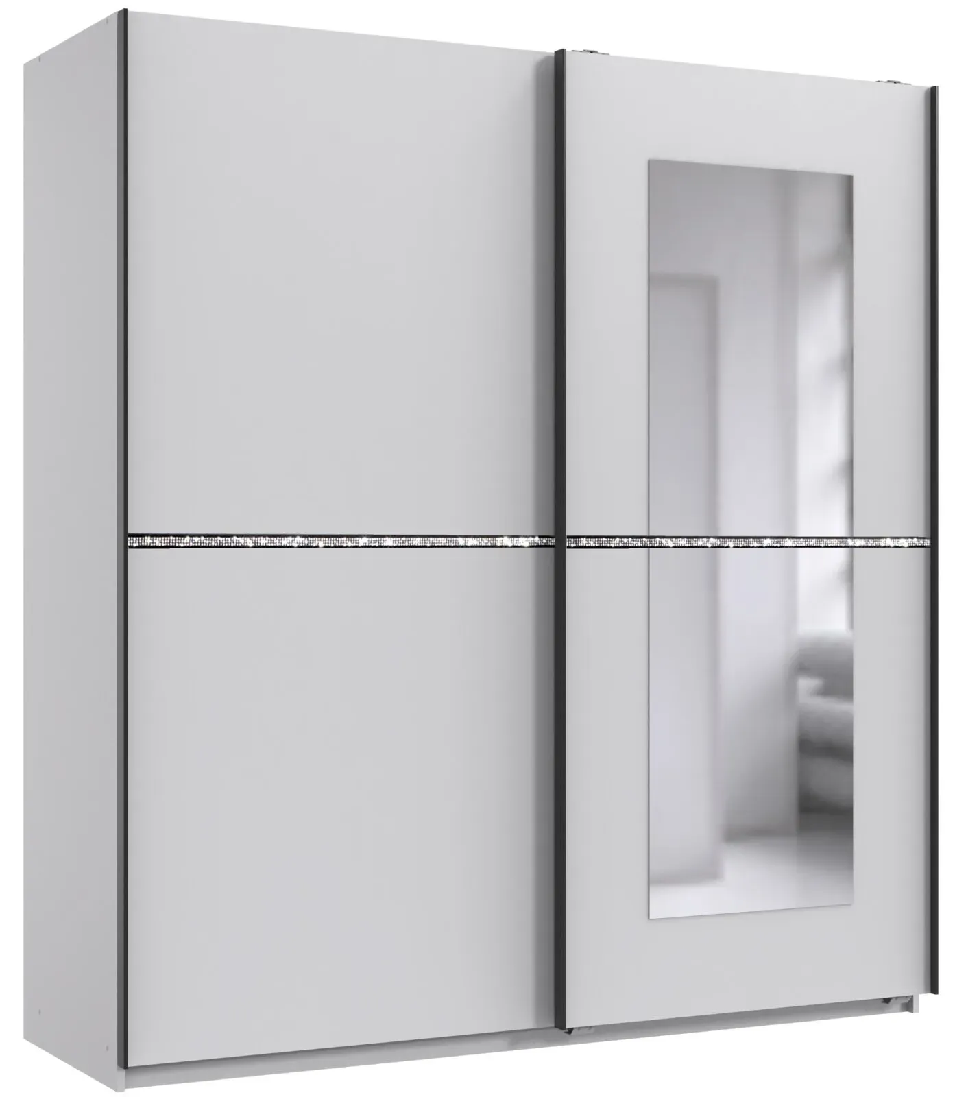 Z2 Schwebetürenschrank 2trg. DUNDEE - B/H/T ca. 180,00x198,00x64,00