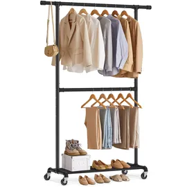 Songmics Garderobenständer HSR62BK Schwarz