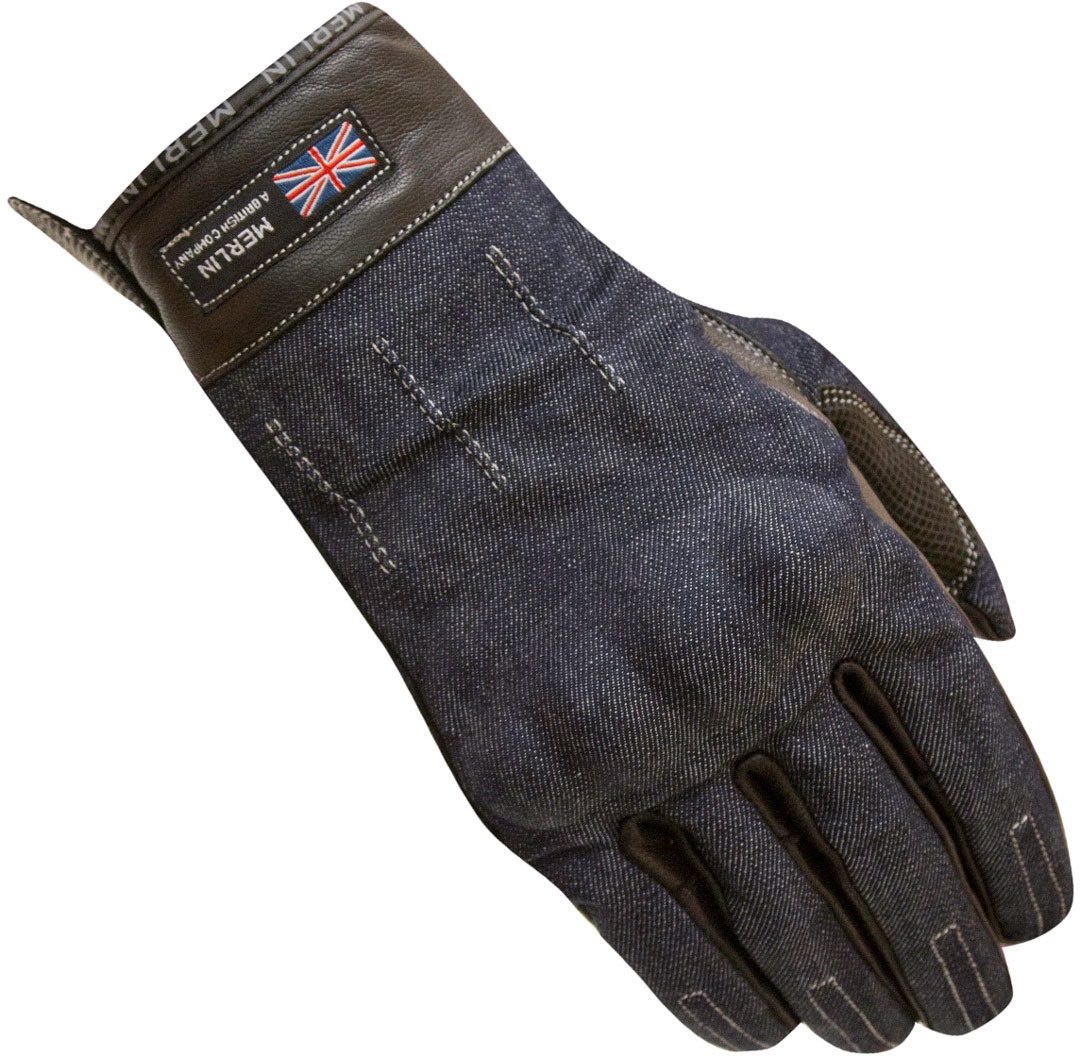 Merlin Icon Motorfiets handschoenen, blauw, 3XL Voorman