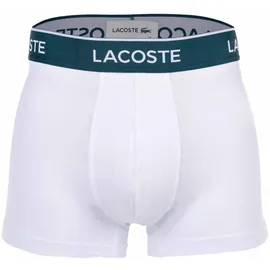 Lacoste Casual Black Trunks black/white/grey chine XL 3er Pack