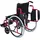 Romed Holland Romed Manueller Rollstuhl Dynamic faltbar Sitzbreite 46 cm rot