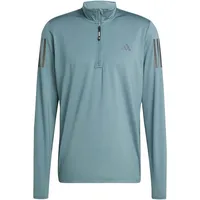 adidas Herren Own The Run Half-Zip Jacket, preloved Teal, XXL