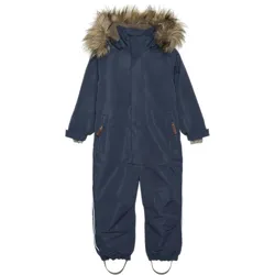 Schneeoverall EN FANT "Schneeoverall ENSnowsuit", Jungen, Gr. 122, N-Gr, blau (parisian night), Obermaterial: 100% Polyester PES., casual, Overalls