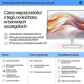 HP 524sf 24" schwarz/silber