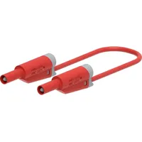 ELECTRO PJP 2714-IEC-CD1-25R Messleitung Steckanschluss 4 mm, Bananenstecker 25