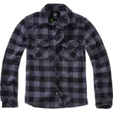 Brandit Textil Brandit Checkshirt Kids Black/Grey Gr.: 170/176