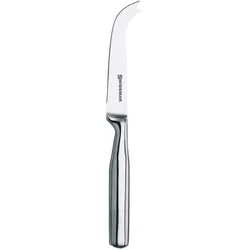 Käsemesser SWISSMAR, silber, Gesamtlänge 21cm, Edelstahl, Kochmesser, univerell, Edelstahl, geschwungene Klinge für einfaches schneiden