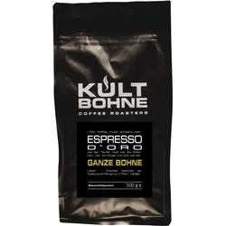 KULTBOHNE Kaffee Bohnen Espresso D'Oro