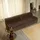 Tikamoon Quinto - Modulares 2-Sitzer-Sofa mit Armlehnen aus braunem Stoff