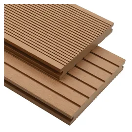 vidaXL WPC Terrassendielen 10 m2 2,2 m teak
