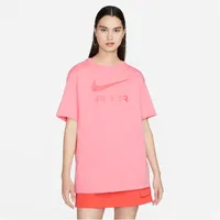 Nike DX7918-611 W NSW Tee AIR T-Shirt Herren Sportrot, Königsblau, Weiß Größe M