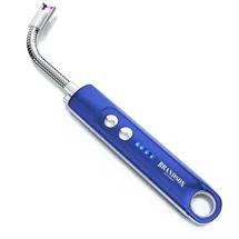 Brandson USB Lichtbogen Stabfeuerzeug Blau