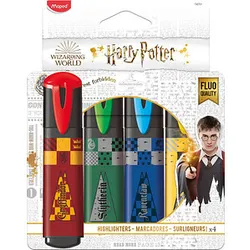 maped Harry Potter Textmarker farbsortiert, 4 St.