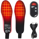 Elektrisch beheizbare Einlegesohlen/Einlegesohlen-Set, mit Akku und Fernbedienung, verstellbare Größe 41-46