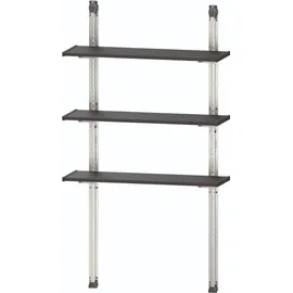 KETER 100 Shelving Kit 100 3 höhenverstellbare Einlegeböden anthrazit