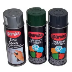 Zaun Farbspraydose - 400 ml - Zaunlack für Doppelstabmatten - anthrazit (RAL 7016) - mit Rostschutz - zur Nachbearbeitung von Schnitt- und Stoßstellen