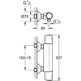 Grohe Precision Trend Chrom